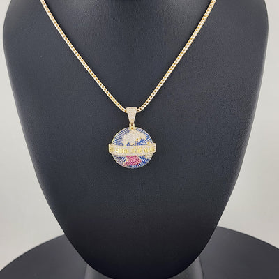 Sterling Silver 925 "The World Is Yours" Globe Necklace – Inspirational Pendant