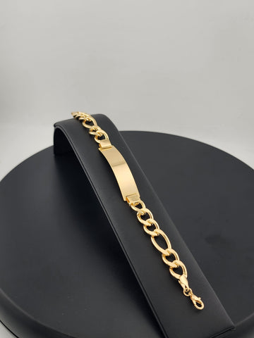 Signature Style – Brazilian 18K Gold Filled ID Bracelet