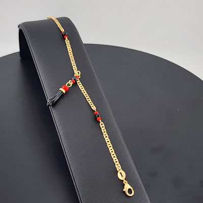 Brand New Brazilian 18K Gold Filled Azabache Bracelet – Protective Charm Jewelry