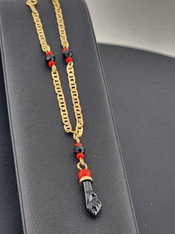 Brand New Brazilian 18K Gold Filled Azabache Bracelet – Protective Charm Jewelry