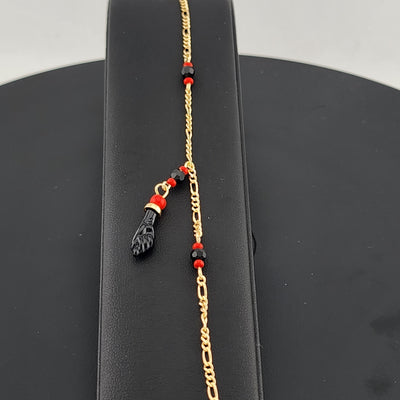 Brand New Brazilian 18K Gold Filled Azabache Bracelet – Protective Charm Jewelry