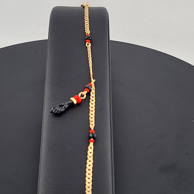 Brand New Brazilian 18K Gold Filled Azabache Bracelet – Protective Charm Jewelry