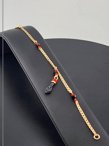 Brand New Brazilian 18K Gold Filled Azabache Bracelet – Protective Charm Jewelry