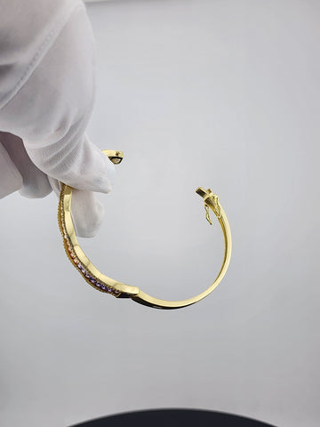 Colorburst Bangle in 925 Sterling Silver