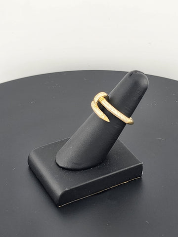 Silver Nail Ring 925 – Edgy Chic Statement Jewelry