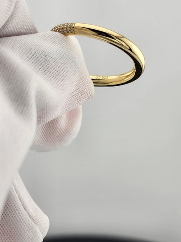 Silver Nail Ring 925 – Edgy Chic Statement Jewelry