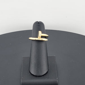 Silver Nail Ring 925 – Edgy Chic Statement Jewelry