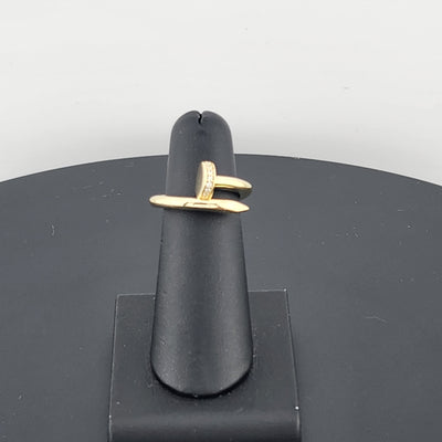 Silver Nail Ring 925 – Edgy Chic Statement Jewelry