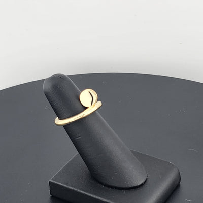 Silver Nail Ring 925 – Edgy Chic Statement Jewelry