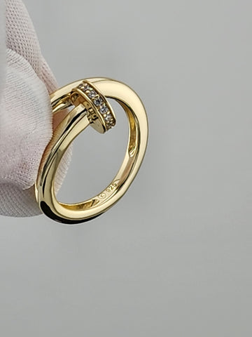 Silver Nail Ring 925 – Edgy Chic Statement Jewelry