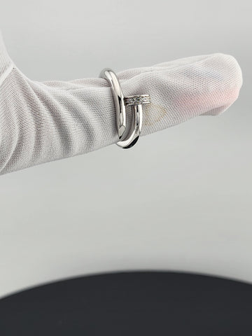 Silver Nail Ring 925 – Edgy Chic Statement Jewelry