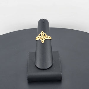 Enchanted Witch's Knot Ring – Solid 925 Silver | Pagan & Wiccan Gift