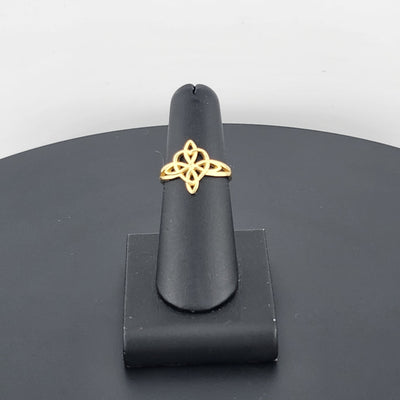 Enchanted Witch's Knot Ring – Solid 925 Silver | Pagan & Wiccan Gift