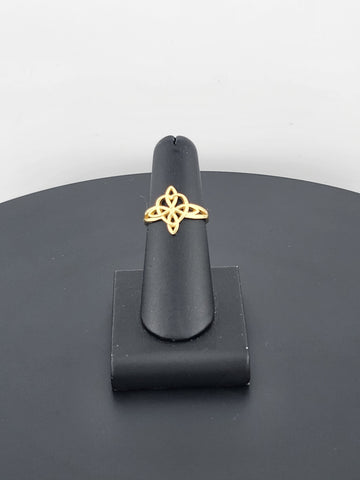 Enchanted Witch's Knot Ring – Solid 925 Silver | Pagan & Wiccan Gift