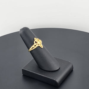 Enchanted Witch's Knot Ring – Solid 925 Silver | Pagan & Wiccan Gift