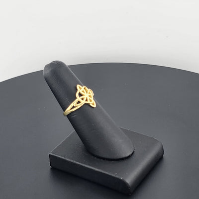 Enchanted Witch's Knot Ring – Solid 925 Silver | Pagan & Wiccan Gift