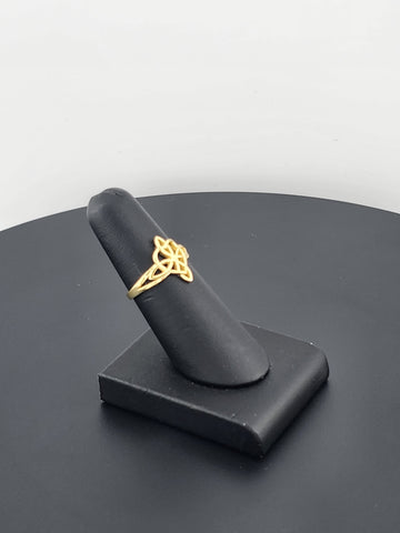 Enchanted Witch's Knot Ring – Solid 925 Silver | Pagan & Wiccan Gift