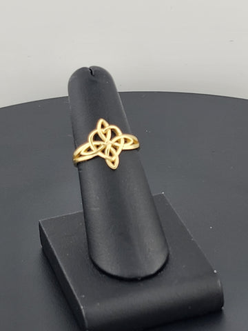 Enchanted Witch's Knot Ring – Solid 925 Silver | Pagan & Wiccan Gift