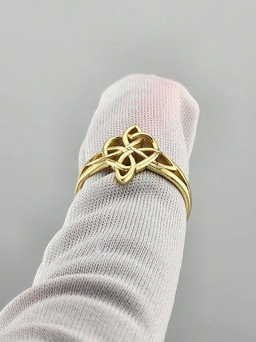 Enchanted Witch's Knot Ring – Solid 925 Silver | Pagan & Wiccan Gift