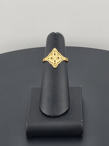 Sterling Silver 925 Witch's Knot Ring – Wiccan Protection Jewelry, Brand New