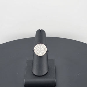 Sterling Silver 925 Round CZ Ring – Dainty & Sparkling