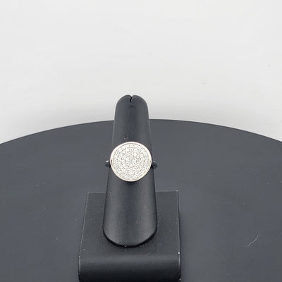 Sterling Silver 925 Round CZ Ring – Dainty & Sparkling