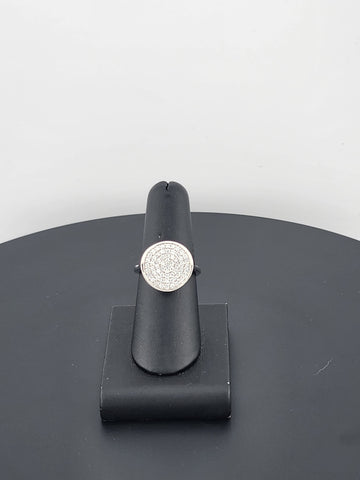Sterling Silver 925 Round CZ Ring – Dainty & Sparkling