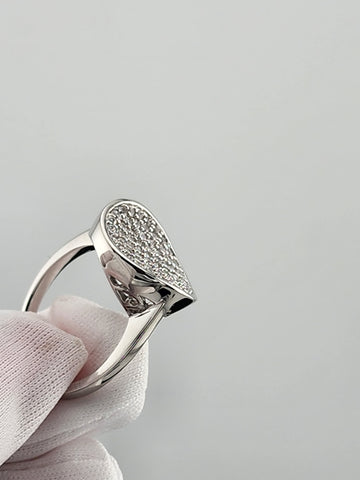Sterling Silver 925 Round CZ Ring – Dainty & Sparkling