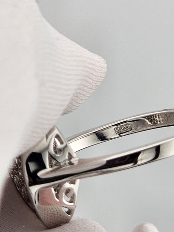 Sterling Silver 925 Round CZ Ring – Dainty & Sparkling