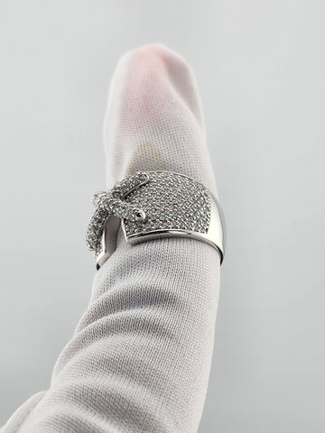 Sterling Silver 925 X CZ Ring – Chic & Dainty