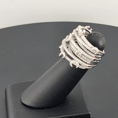 Sterling Silver Moon Ring – Unique Celestial Gift for Her