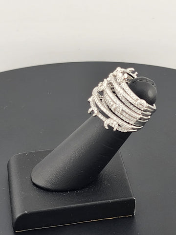 Sterling Silver Moon Ring – Unique Celestial Gift for Her