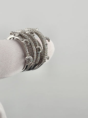 Sterling Silver Moon Ring – Unique Celestial Gift for Her