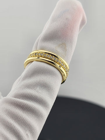 Sterling Silver 925 Triple Band Ring – Timeless Gift for Her