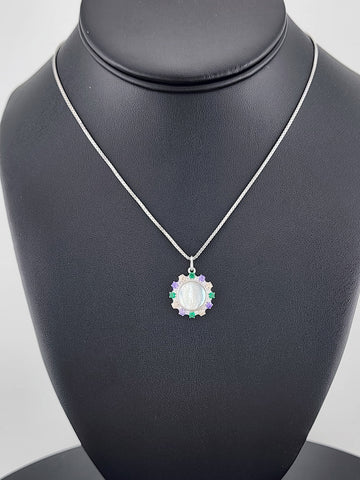 Elegant 925 Silver Virgen De Guadalupe Necklace – Faith-Inspired Jewelry