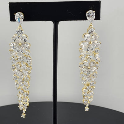 Elegant Multi Gemstones Earrings in 925 Sterling Silver – Vibrant & Chic