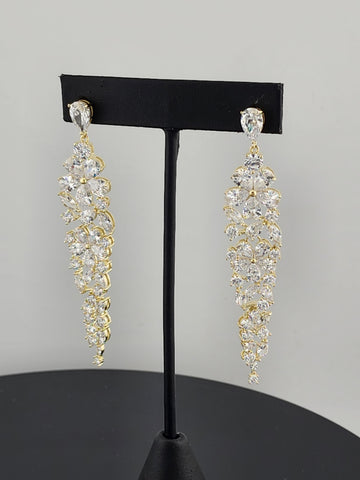 Elegant Multi Gemstones Earrings in 925 Sterling Silver – Vibrant & Chic