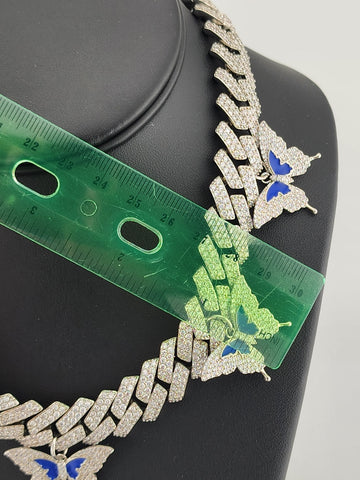 Whispering Wings: Brand New Butterfly Choker Necklace