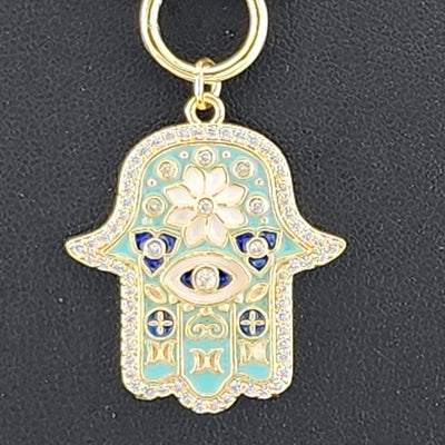Hamsa Vibes – Modern Protection Necklace