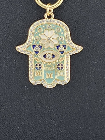 Hamsa Vibes – Modern Protection Necklace