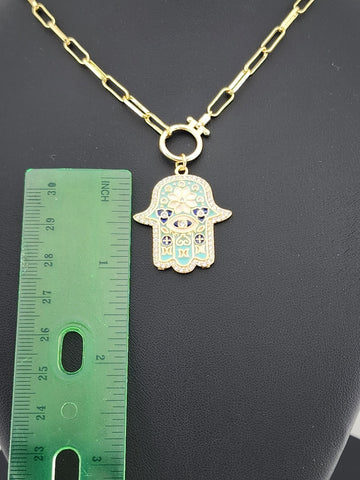 Hamsa Vibes – Modern Protection Necklace