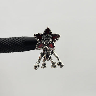 Sterling Silver Demogorgon Charm – Moveable Parts – 925 – Brand New