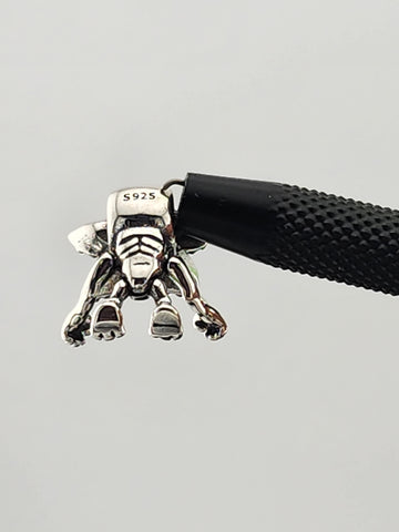 Sterling Silver Demogorgon Charm – Moveable Parts – 925 – Brand New