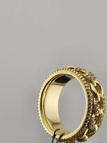 Brand New 925 Silver Spinner Ring – Unisex Meditation Band