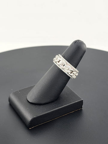Brand New 925 Silver Spinner Ring – Unisex Meditation Band