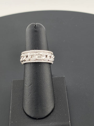 Brand New 925 Silver Spinner Ring – Unisex Meditation Band