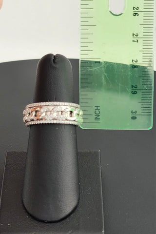 Brand New 925 Silver Spinner Ring – Unisex Meditation Band
