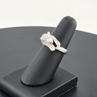 Fierce & Stylish 925 Silver Panther Ring – Bold Animal Statement Jewelry