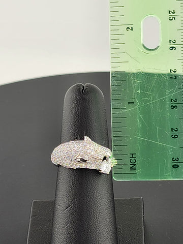 Fierce & Stylish 925 Silver Panther Ring – Bold Animal Statement Jewelry