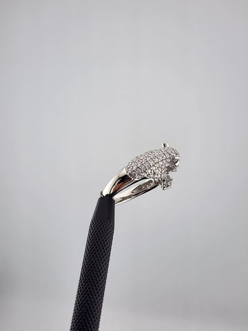 Fierce & Stylish 925 Silver Panther Ring – Bold Animal Statement Jewelry
